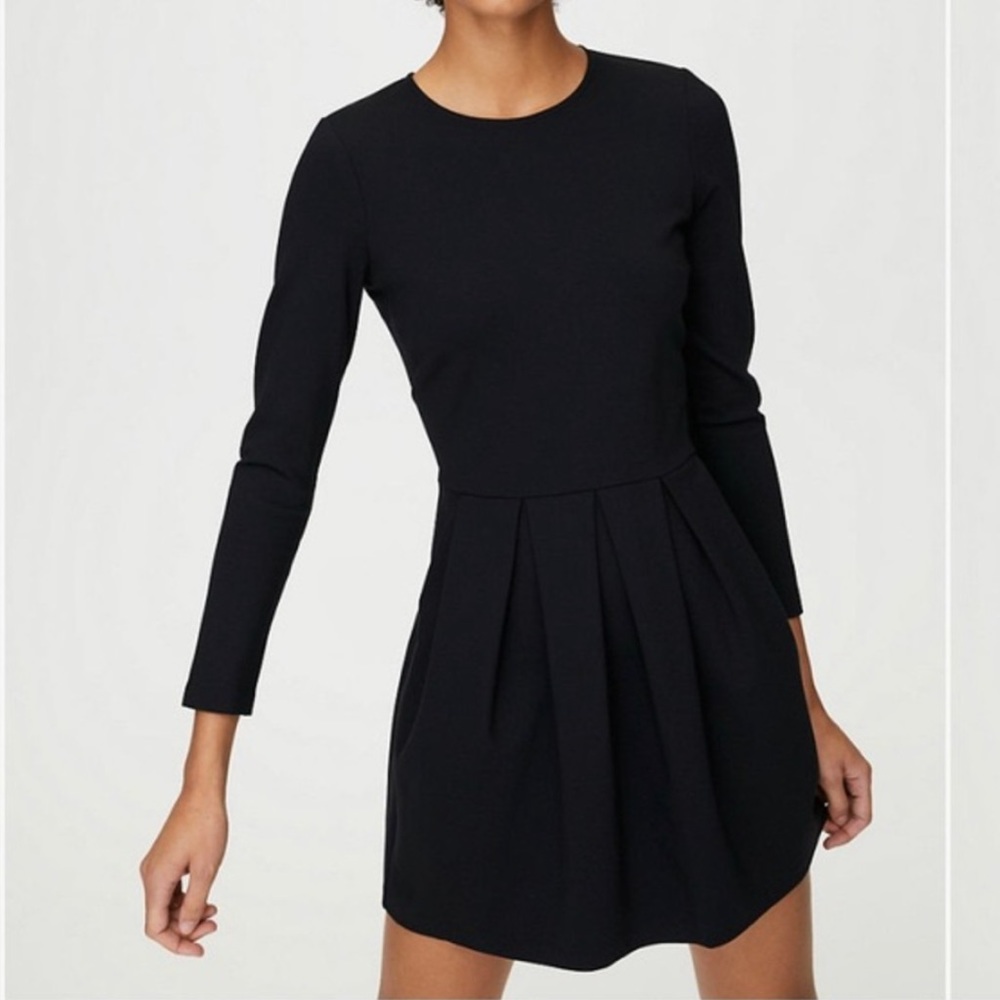 🖤 SUNDAY BEST (ARITZIA) Tartine Long-Sleeved Black Dress. Size 00. Great Cond! - Picture 4 of 10